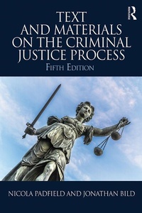 Abbildung von: Text and Materials on the Criminal Justice Process - Routledge