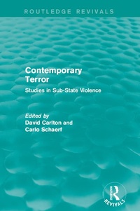 Enlarge image Cover: Contemporary Terror - Routledge