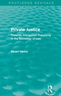 Cover: Private Justice - Routledge