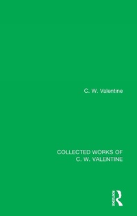 Abbildung von: Collected Works of C.W. Valentine - Routledge