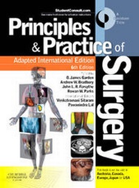 Enlarge image Cover: Principles and Practice of Surgery, Adapted International Edition - Elsevier