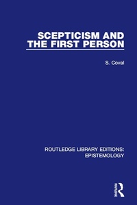 Enlarge image Cover: Scepticism and the First Person - Routledge