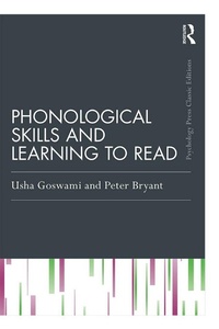 Abbildung von: Phonological Skills and Learning to Read - Routledge