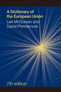 Abbildung von: A Dictionary of the European Union - Routledge