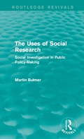 Cover: The Uses of Social Research (Routledge Revivals) - Routledge