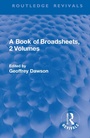 Cover: A Book of Broadsheets, 2 Volumes (Routledge Revivals) - Routledge