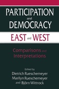 Cover: Participation and Democracy East and West - Routledge
