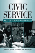 Cover: Civic Service - Routledge