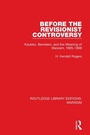 Cover: Before the Revisionist Controversy (RLE Marxism) - Routledge