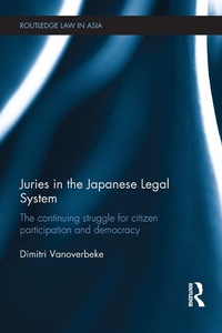 Abbildung von: Juries in the Japanese Legal System - Routledge