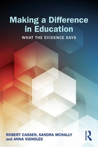 Enlarge image Cover: Making a Difference in Education - Routledge