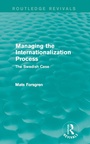 Cover: Managing the Internationalization Process (Routledge Revivals) - Routledge