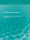 Cover: Post-Occupancy Evaluation (Routledge Revivals) - Routledge