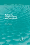 Cover: Authority, Responsibility and Education - Routledge