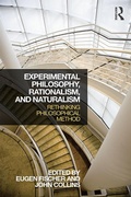 Cover: Experimental Philosophy, Rationalism, and Naturalism - Routledge