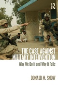 Cover: The Case Against Military Intervention - Routledge