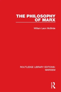 Enlarge image Cover: The Philosophy of Marx (RLE Marxism) - Routledge