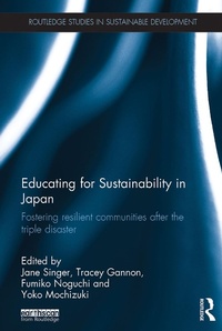Enlarge image Cover: Educating for Sustainability in Japan - Routledge