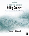 Cover: An Introduction to the Policy Process - Routledge