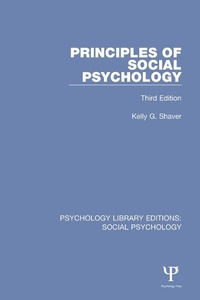 Enlarge image Cover: Principles of Social Psychology - Psychology Press Ltd