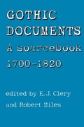 Cover: Gothic Documents - Manchester University Press