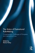 Cover: The Actors of Postnational Rule-Making - Routledge