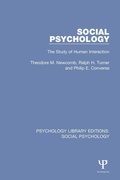 Cover: Social Psychology - Psychology Press Ltd