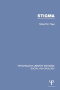 Cover: Stigma - Psychology Press Ltd