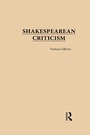 Cover: Shakespearean Criticism - Routledge
