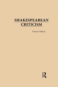 Cover: Shakespearean Criticism - Routledge