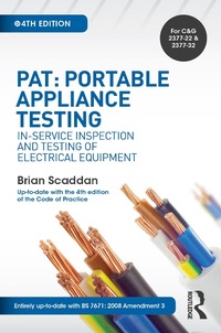 Abbildung von: PAT: Portable Appliance Testing - Routledge