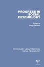 Cover: Progress in Social Psychology - Psychology Press Ltd