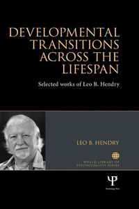 Enlarge image Cover: Developmental Transitions across the Lifespan - Psychology Press Ltd