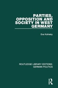 Cover: Parties, Opposition and Society in West Germany (RLE: German Politics) - Routledge