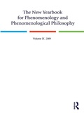 Cover: The New Yearbook for Phenomenology and Phenomenological Philosophy - Routledge