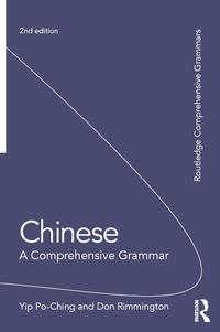 Abbildung von: Chinese: A Comprehensive Grammar - Routledge