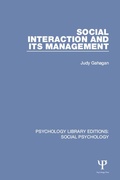 Cover: Social Interaction and its Management - Psychology Press Ltd