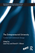 Cover: The Entrepreneurial University - Routledge