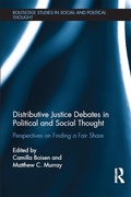 Cover: Distributive Justice Debates in Political and Social Thought - Routledge