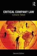 Cover: Critical Company Law - Routledge