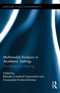 Cover: Multimodal Analysis in Academic Settings - Routledge