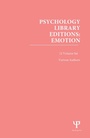 Cover: Psychology Library Editions: Emotion - Psychology Press Ltd