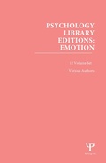 Cover: Psychology Library Editions: Emotion - Psychology Press Ltd