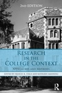 Cover: Research in the College Context - Routledge
