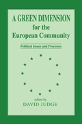 Cover: A Green Dimension for the European Community - Routledge