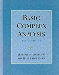 Cover: Basic Complex Analysis - W.H.Freeman & Co Ltd