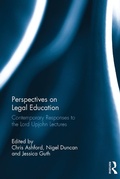Cover: Perspectives on Legal Education - Routledge