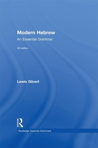 Enlarge image Cover: Modern Hebrew: An Essential Grammar - Routledge