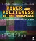 Cover: Power and Politeness in the Workplace - Routledge