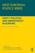 Cover: Party Politics and Democracy in Europe - Routledge